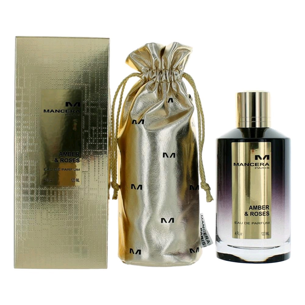 Photo of Mancera Amber & Roses by Mancera, 4 oz EDP Spray for Unisex